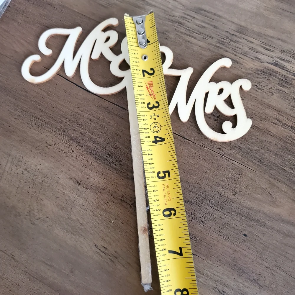 Wedding cake Topper Mr. Mrs.